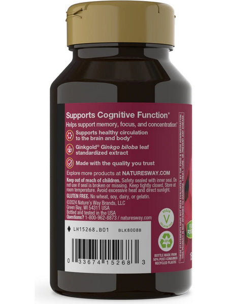 Nature's Way, Ginkgold®, 150 tablets