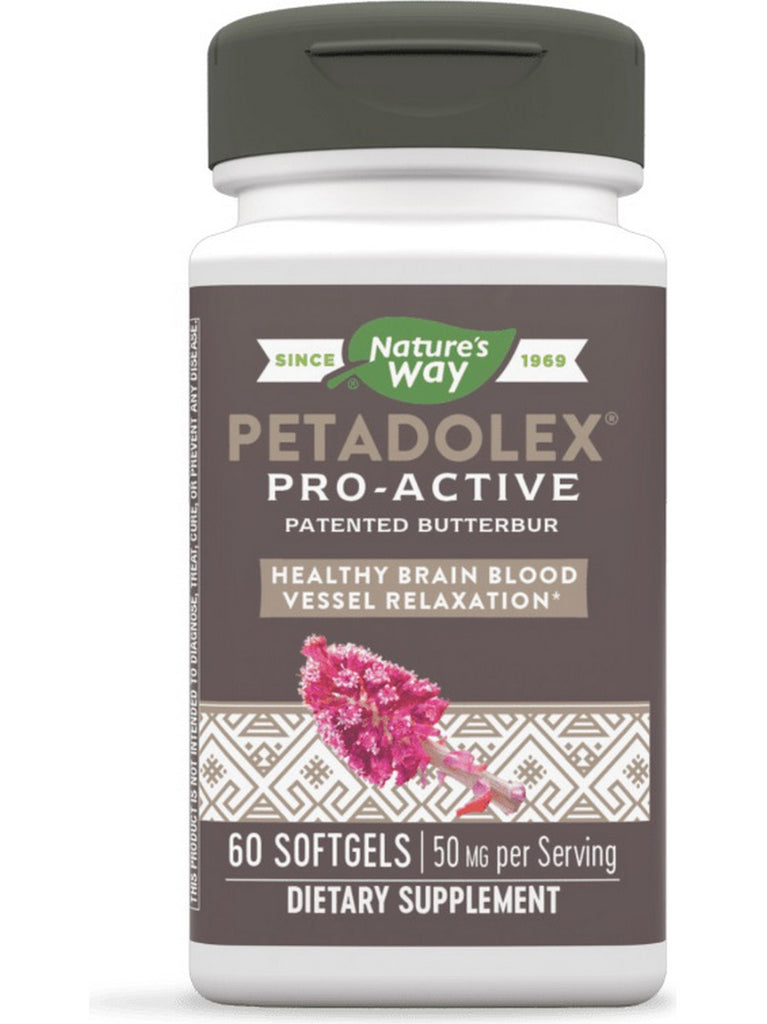 Nature's Way, Petadolex® Pro-Active, 60 softgels