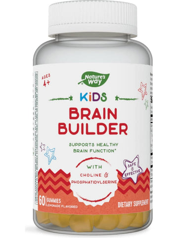 Nature's Way, Brain Builder Gummies, 60 gummies