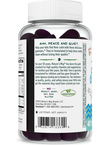 Nature's Way, Cool, Calm, & Collected Gummies, 40 gummies