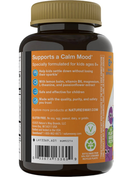 Nature's Way, Kids Cool and Calm, Grape, 40 Gummies