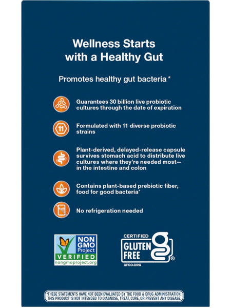 Nature's Way, Fortify® Age 50+ Probiotic 30 Billion, 30 delayed-release capsules