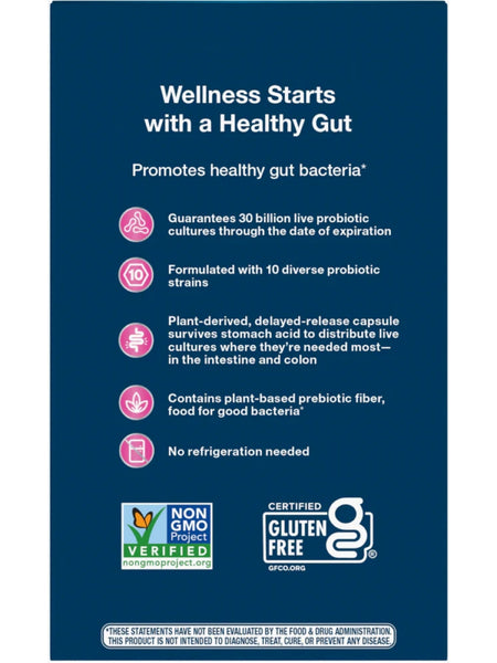 Nature's Way, Fortify® Women's Daily Probiotic 30 Billion, 30 delayed-release capsules