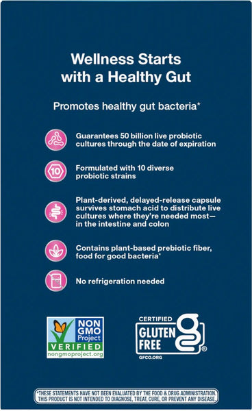 Nature's Way, Fortify® Women's Probiotic 50 Billion, 30 delayed-release capsules