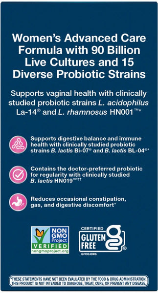 Nature's Way, Fortify® Optima® Women's Probiotic 90 Billion, 30 delayed-release capsules