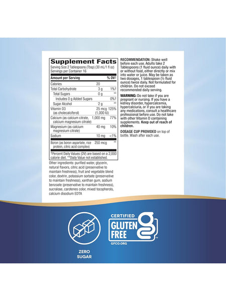 Nature's Way, Calcium & Vitamin D3 Liquid, 16 fl oz