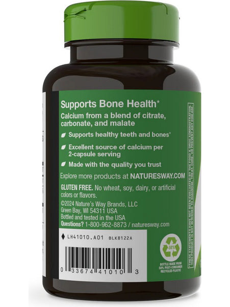 Nature's Way, Calcium Citrate, 100 capsules