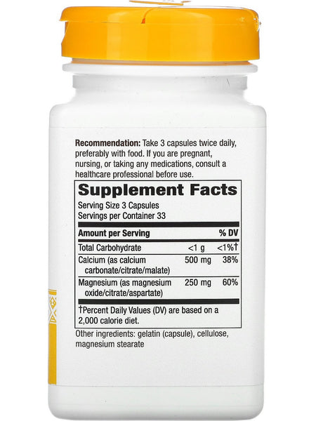 Nature's Way, Calcium & Magnesium, 100 capsules