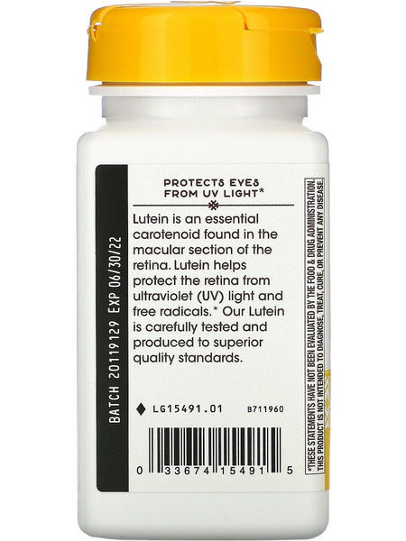 Nature's Way, Lutein, 60 softgels
