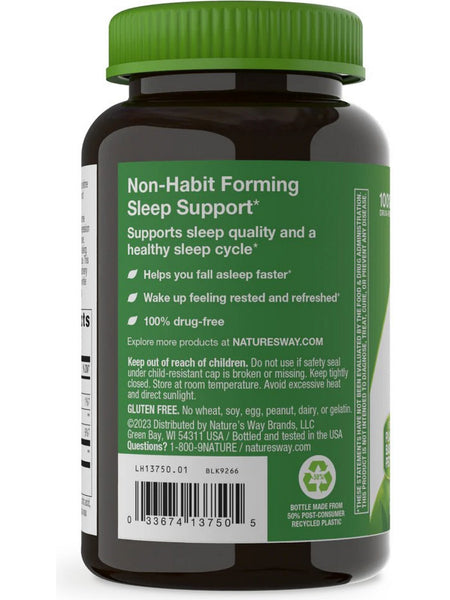 Nature's Way, Melatonin Gummies, Strawberry, 120 Gummies