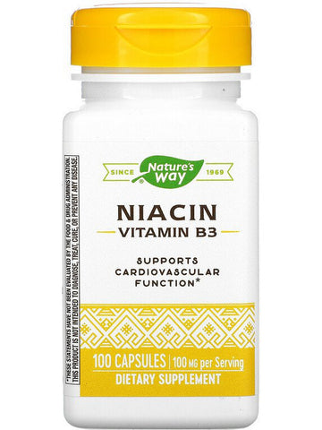Nature's Way, Niacin, 100 capsules