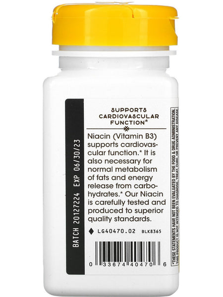 Nature's Way, Niacin, 100 capsules
