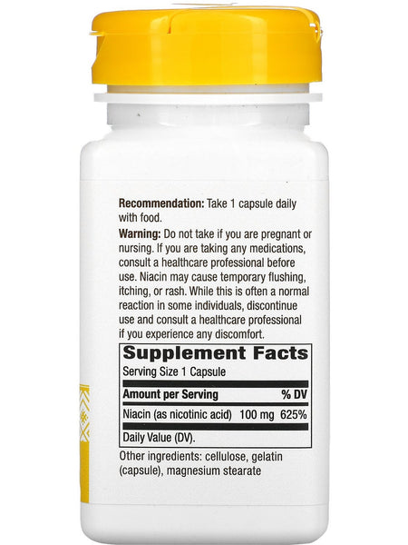 Nature's Way, Niacin, 100 capsules