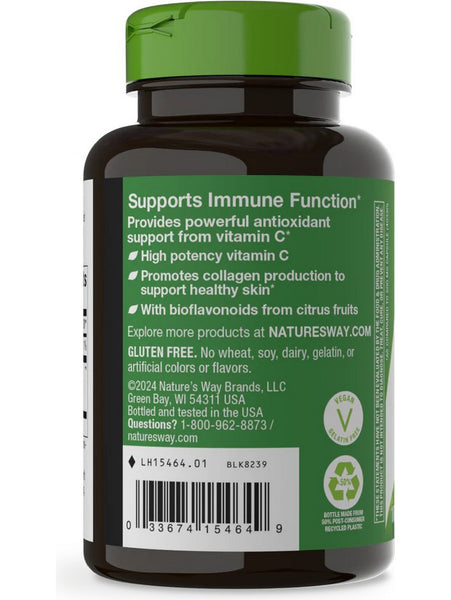 Nature's Way, Vitamin C 1,000 with Bioflavonoids, 100 veg capsules
