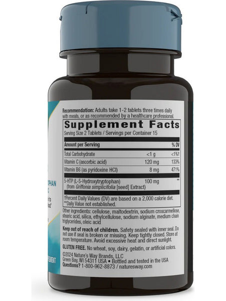 Nature's Way, 5-HTP, 30 tablets