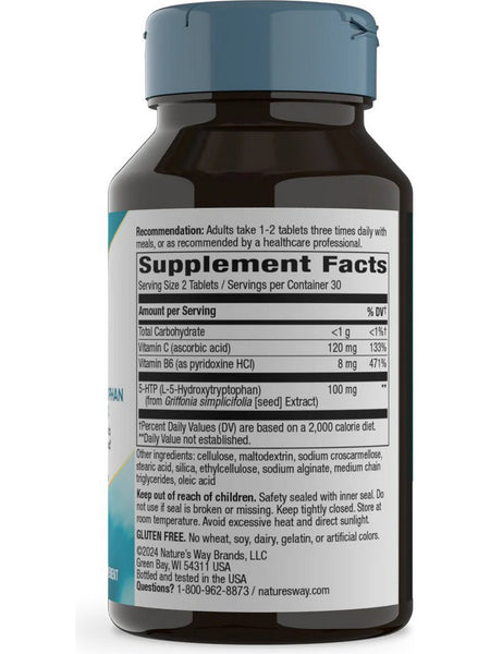 Nature's Way, 5-HTP, 60 tablets
