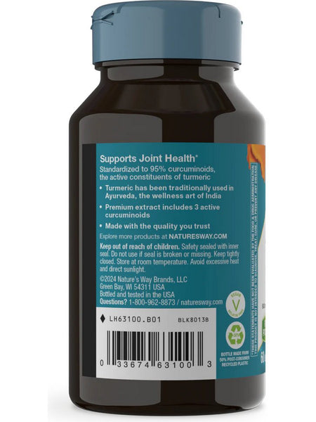 Nature's Way, Turmeric Premium Extract, 60 Tablets