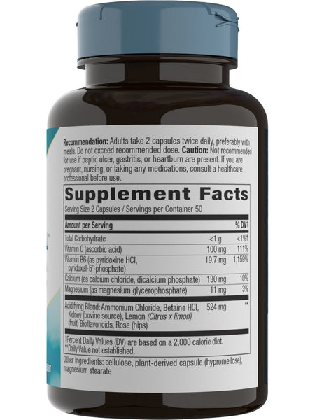 Nature's Way, Acid-A-Cal Formula, 100 Capsules