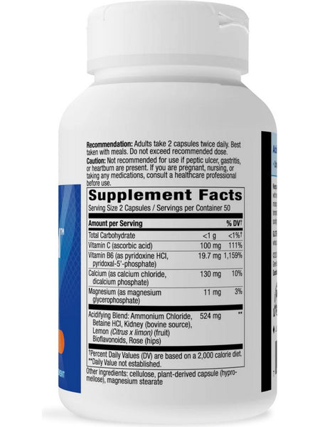 Nature's Way, Acid-A-Cal Formula, 100 Capsules