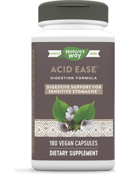 Nature's Way, Acid-Ease®, 180 vegan capsules