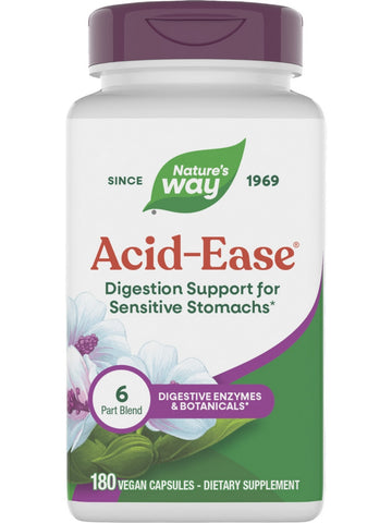 Nature's Way, Acid-Ease, 180 Vegan Capsules