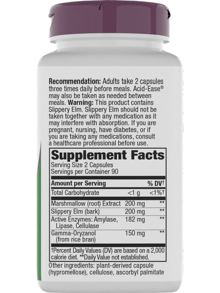 Nature's Way, Acid-Ease, 180 Vegan Capsules
