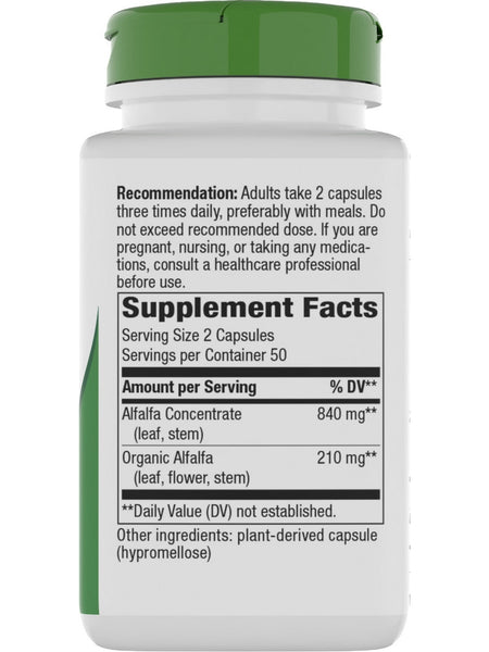 Nature's Way, Alfa-Max, 840 mg, 100 Vegan Capsules