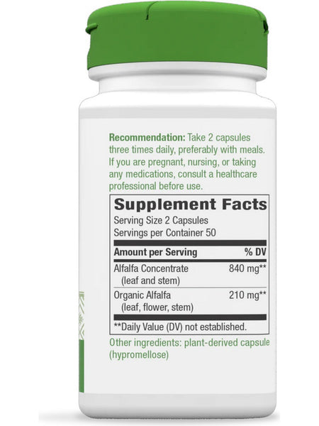 Nature's Way, Alfa-Max, 840 mg, 100 Vegan Capsules