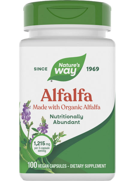 Nature's Way, Alfalfa, 1,215 mg, 100 Vegan Capsules