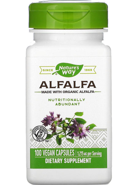 Nature's Way, Alfalfa Young Harvest, 100 vegan capsules
