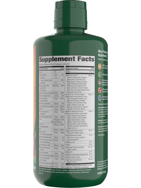 Nature's Way, Alive! Max Potency Complete Liquid Multivitamin, Citrus, 30.4 fl oz