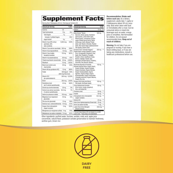 Nature's Way, Alive! Max Potency Complete Liquid Multivitamin, Citrus, 30.4 fl oz