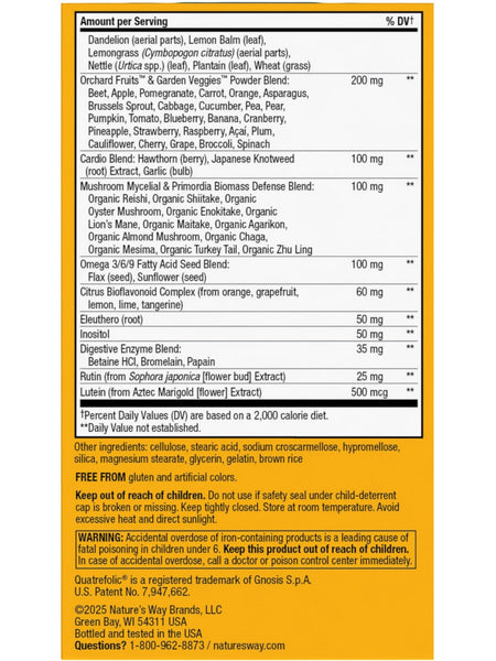 Nature's Way, Alive!® MAX3 Potency Multivitamin, 90 tablets
