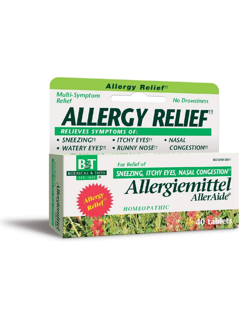 Boericke & Tafel, Allergiemittel AllerAide®, 40 tablets