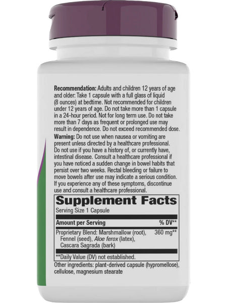 Nature's Way, AloeMaxLax™ with Cascara Sagrada, 100 vegan capsules