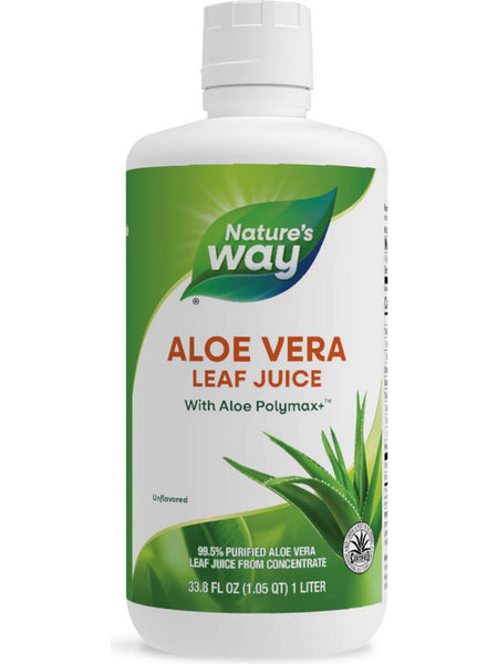 Nature's Way, Aloe Vera Leaf Juice, 33.8 fl oz