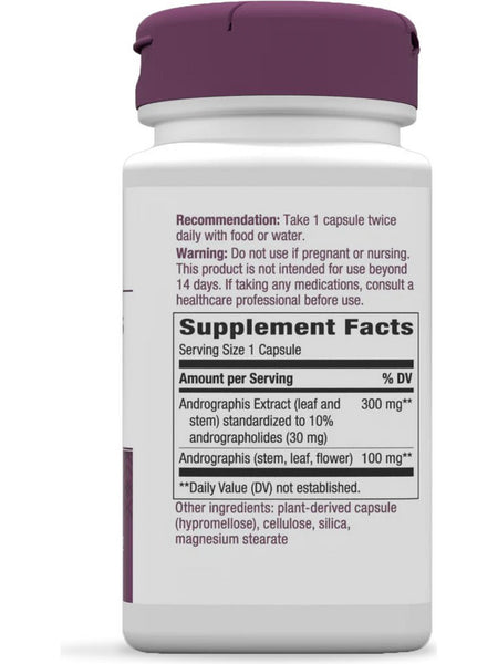 Nature's Way, Andrographis, 60 vegan capsules