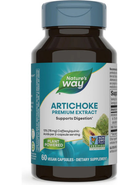 Nature's Way, Artichoke, 60 vegan capsules