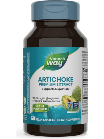 Nature's Way, Artichoke, 60 vegan capsules