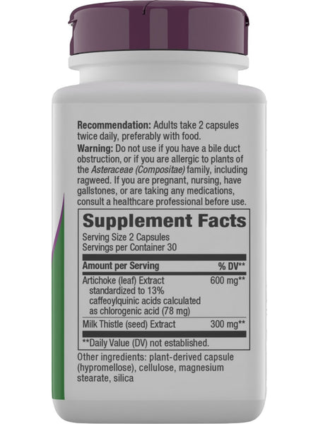Nature's Way, Artichoke, 60 Vegan Capsules