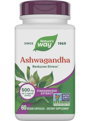 Nature's Way, Ashwagandha, 60 Vegan Capsules