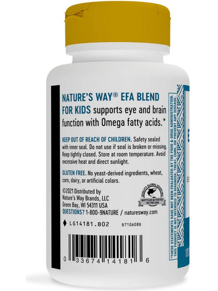 Nature's Way, EFA Blend for Kids, 120 Softgels