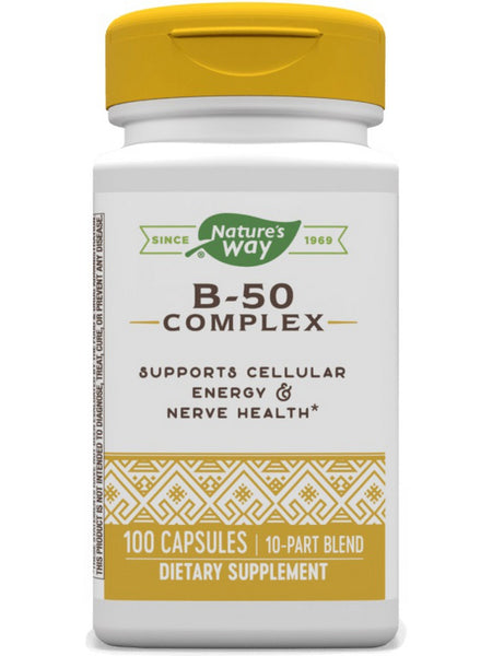 Nature's Way, B-50 Complex, 100 capsules
