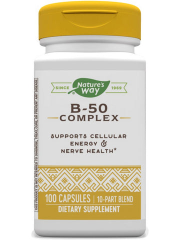 Nature's Way, B-50 Complex, 100 capsules