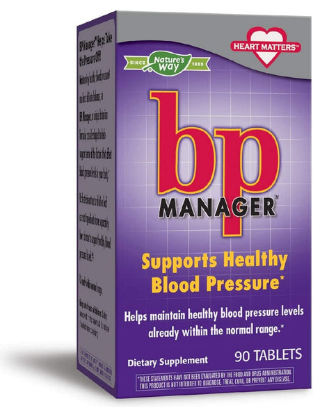 Nature's Way, BP Manager™, 90 tablets
