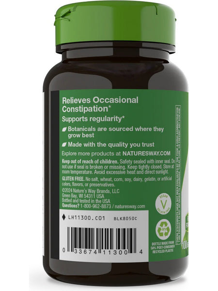 Nature's Way, Cascara Sagrada, 270 mg, 100 Vegan Capsules