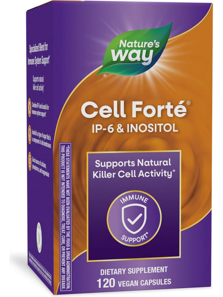 Nature's Way, Cell Forté® IP-6 & Inositol, 120 vegan capsules