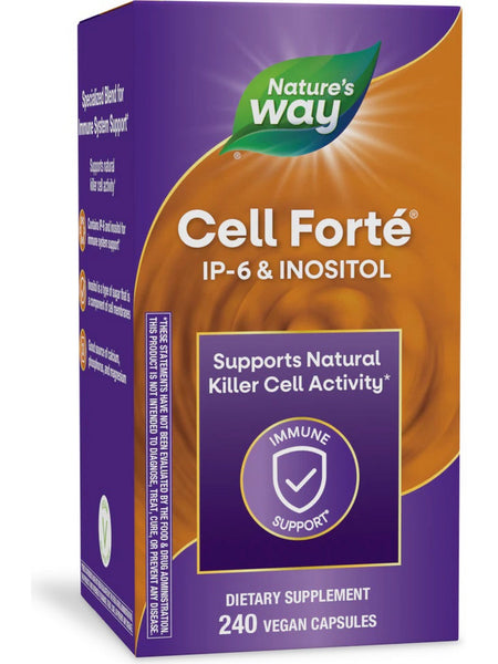 Nature's Way, Cell Forté® IP-6 & Inositol, 240 vegan capsules