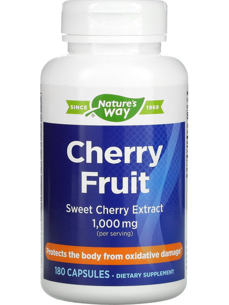 Nature's Way, Cherry Fruit, 180 capsules