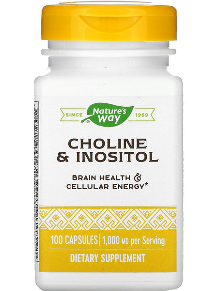 Nature's Way, Choline & Inositol, 100 capsules